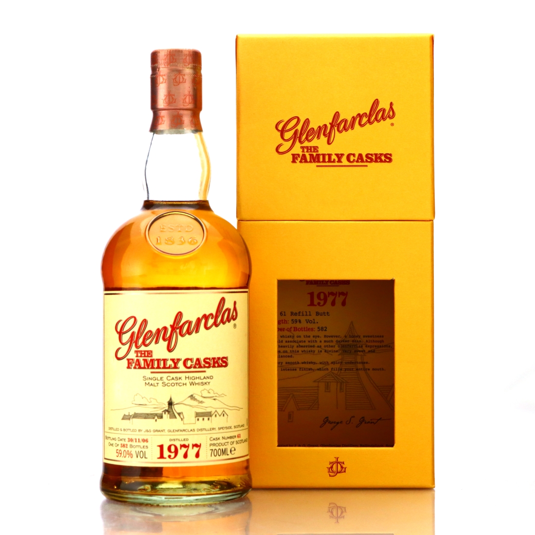 Glenfarclas 1977 Family Cask #61 / Release I