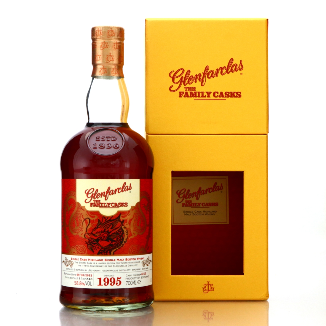 Glenfarclas 1995 Family Cask #6775 / Dragon Series - Taiwan