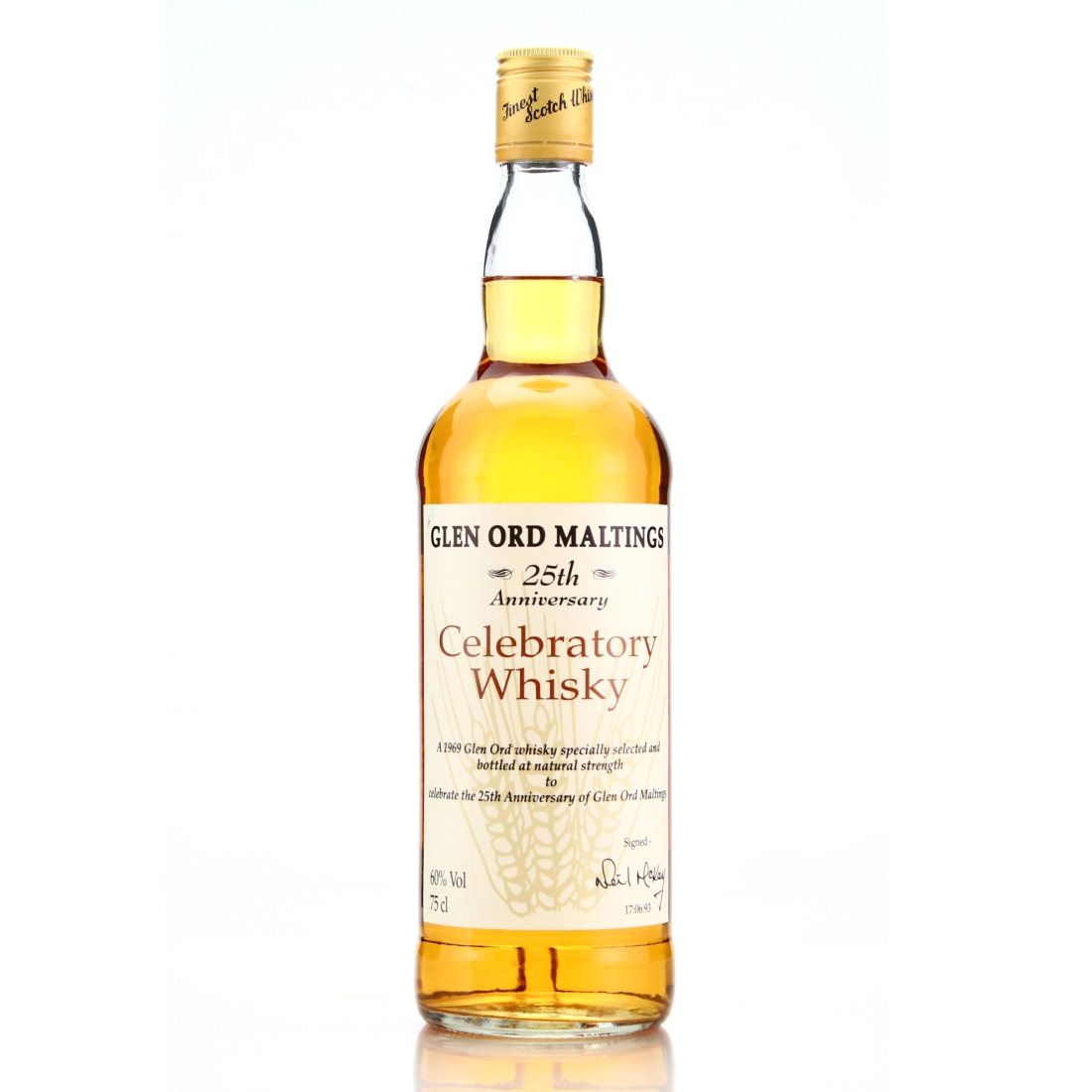 Glen Ord 1969 Maltings 25th Anniversary
