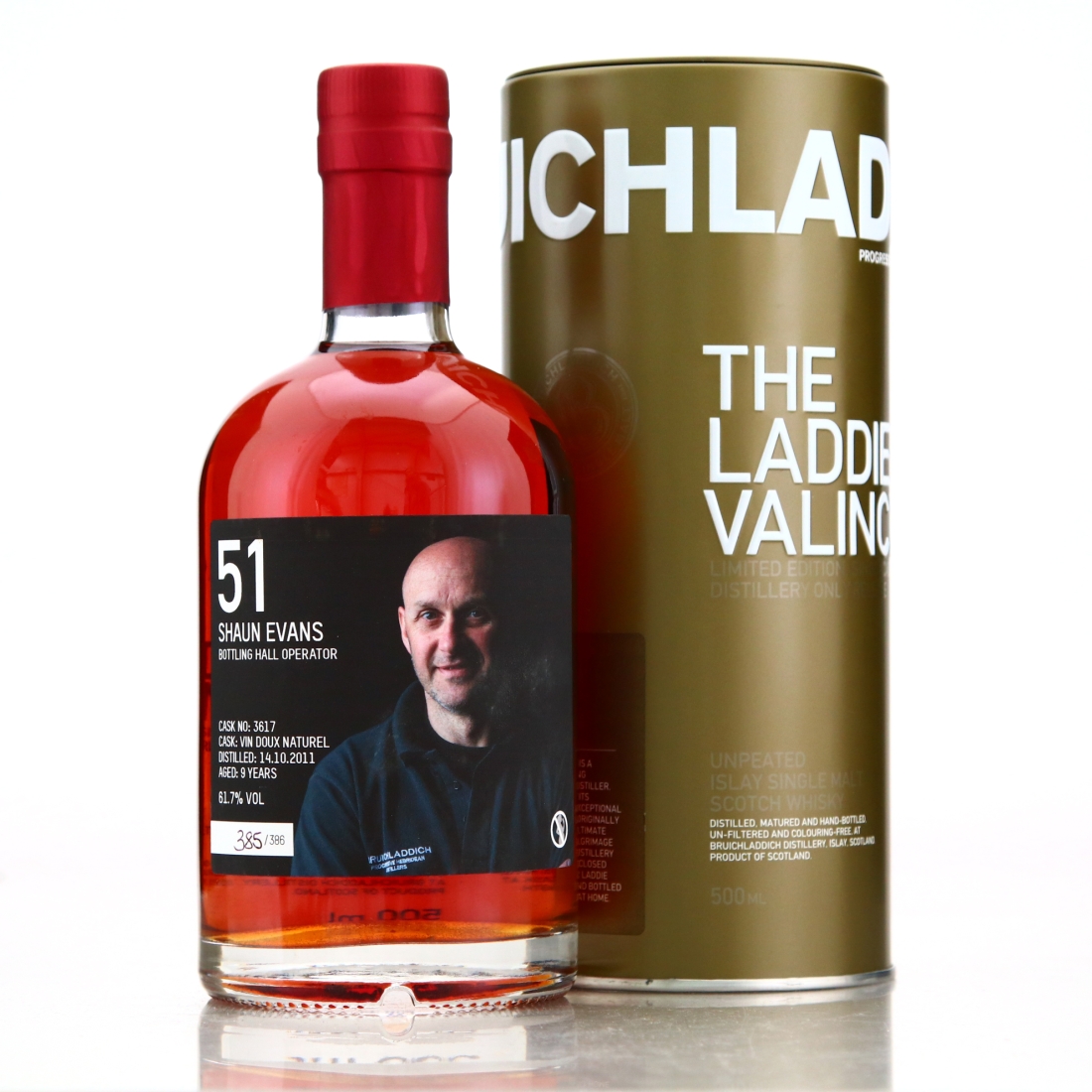 Bruichladdich 2011 Shaun Evans Valinch 9 Year Old / Vin Doux Naturel