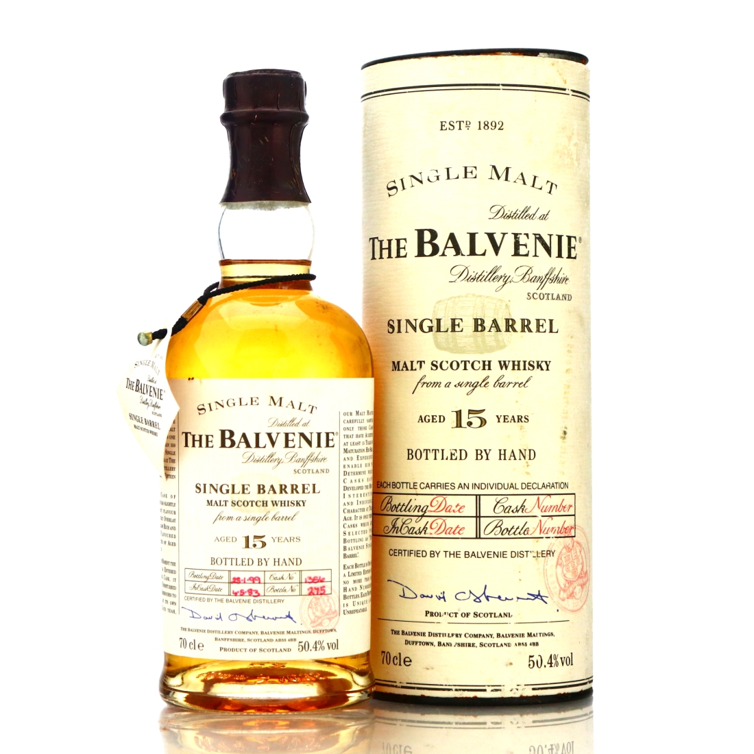 Balvenie 1983 Single Barrel 15 Year Old #1356