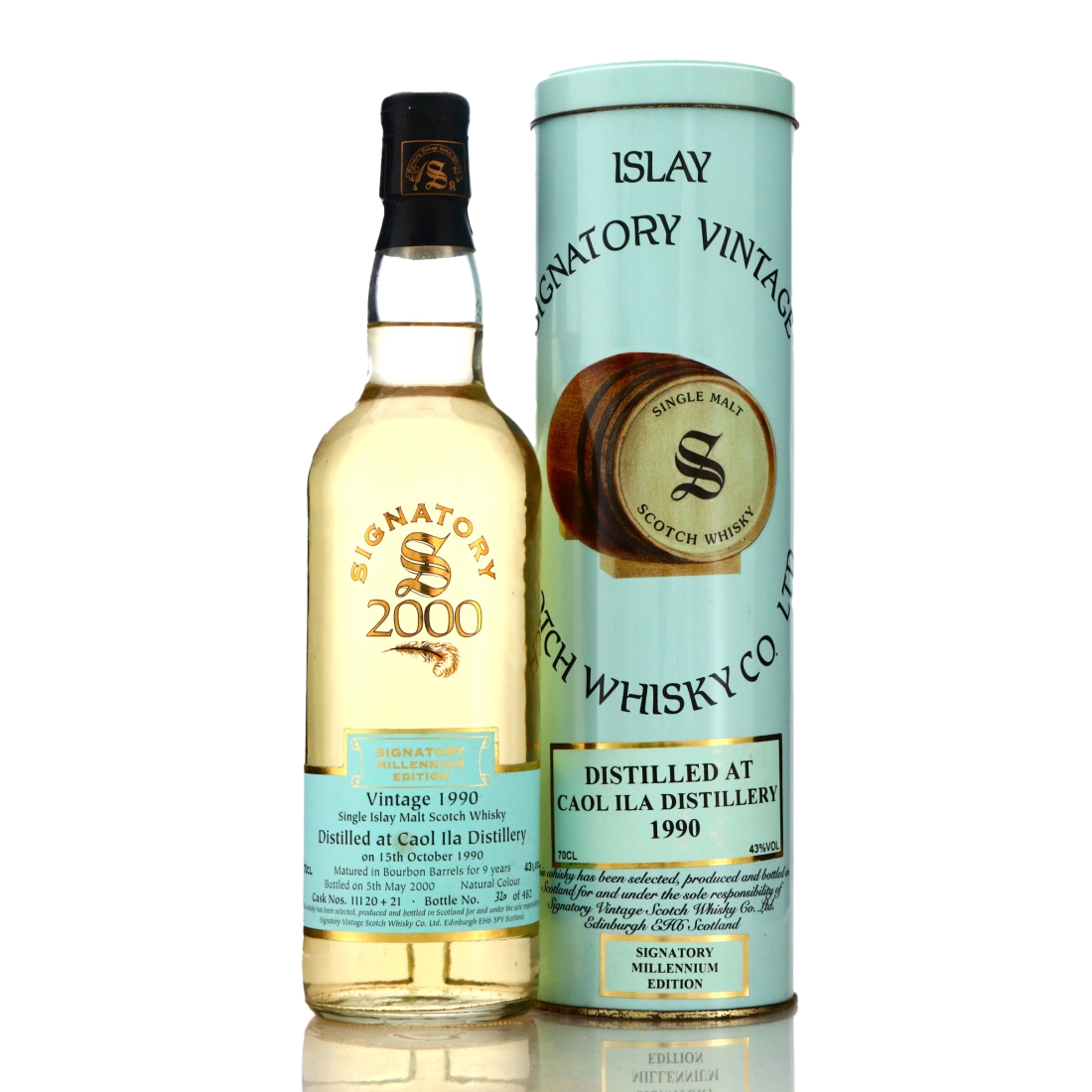 Caol Ila 1990 Signatory Vintage 9 Year Old