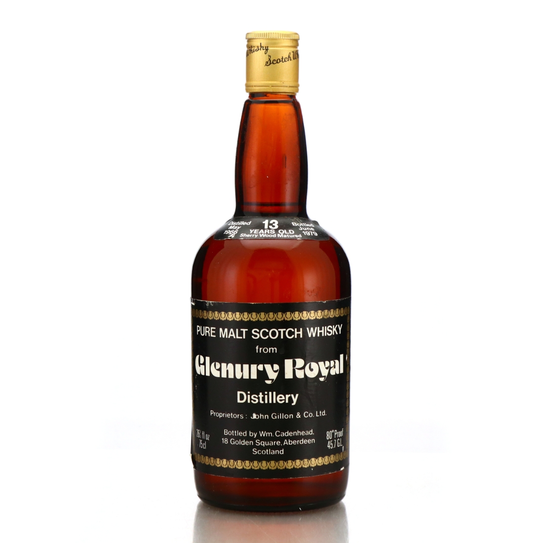 Glenury Royal 1966 Cadenhead's 13 Year Old