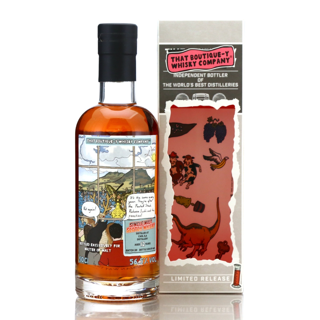 Caol Ila 12 Year Old That Boutique-y Whisky Company Batch #20 / Master of Malt