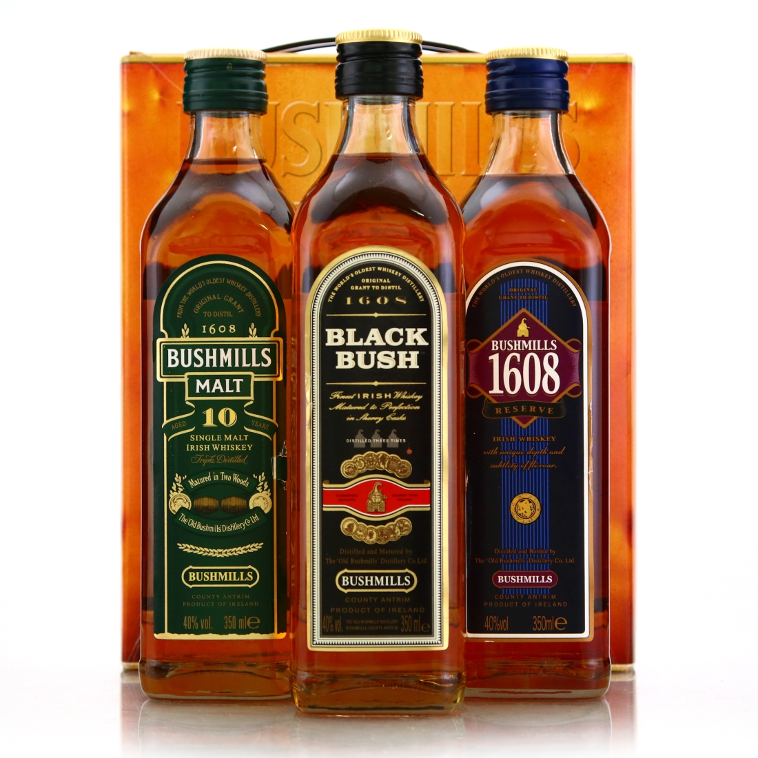 Bushmills Gift Pack / 3 x 35cl