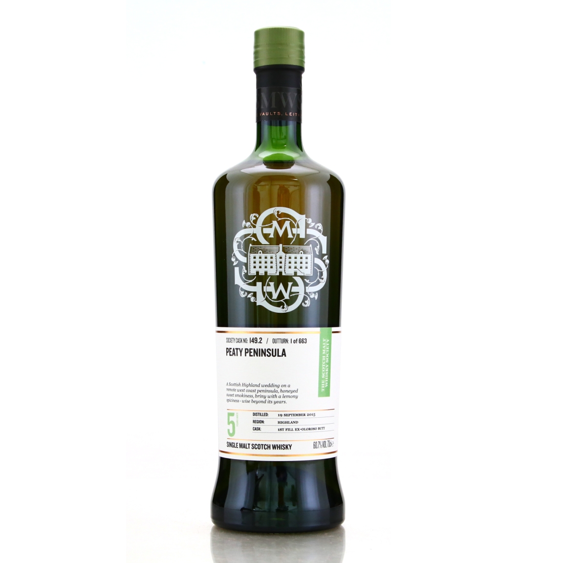 Ardnamurchan 2015 SMWS 5 Year Old 149.2