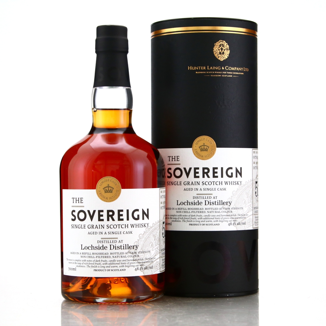 Lochside 1963 Hunter Laing 52 Year Old Sovereign