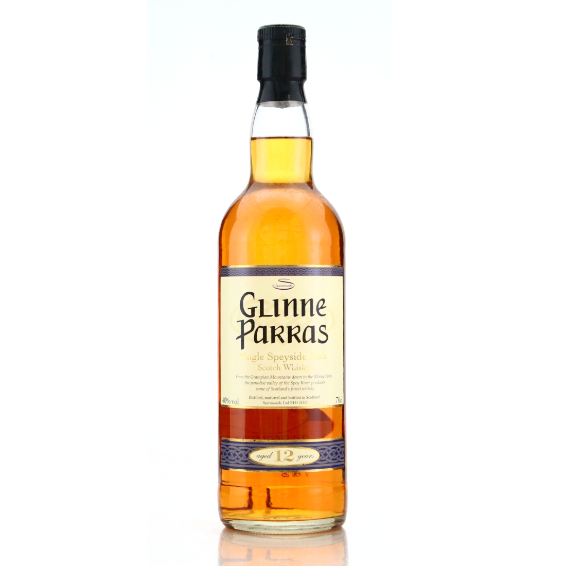 Glinne Parras 12 Year Old Speyside Single Malt