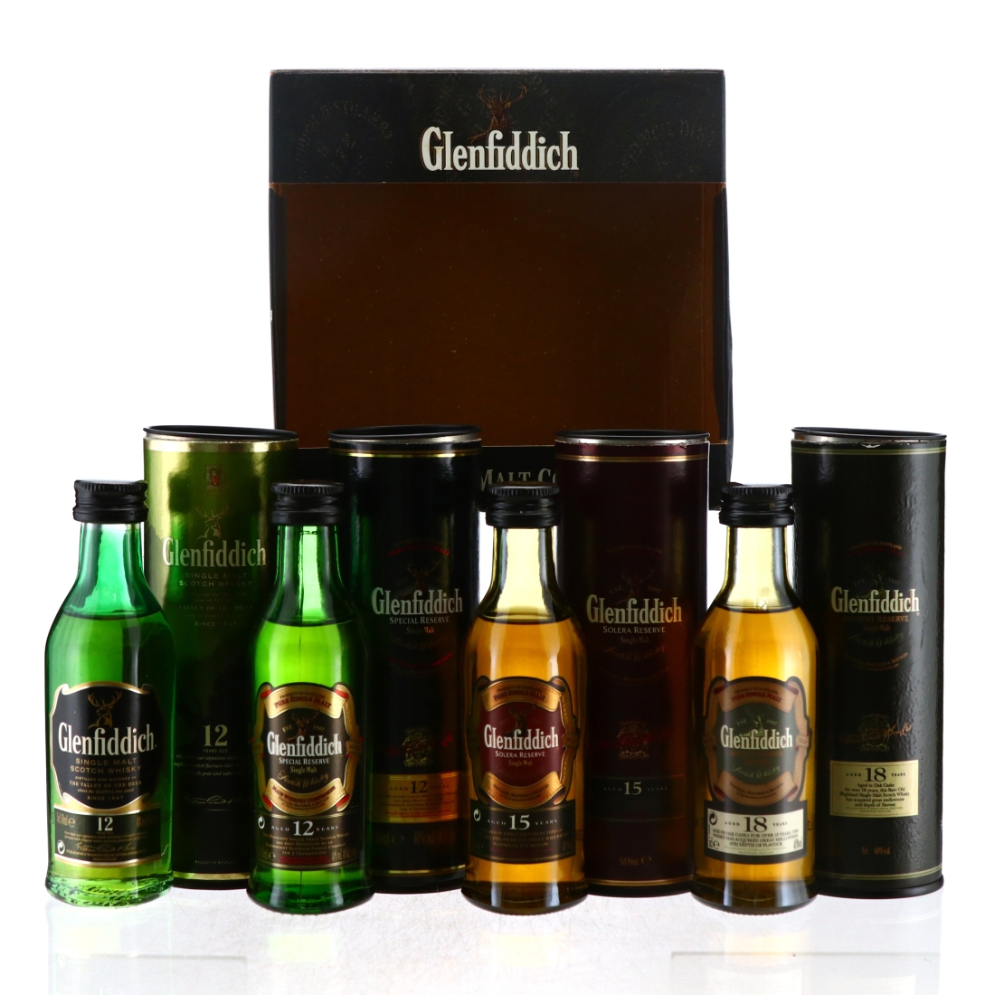 Glenfiddich Miniature x 4