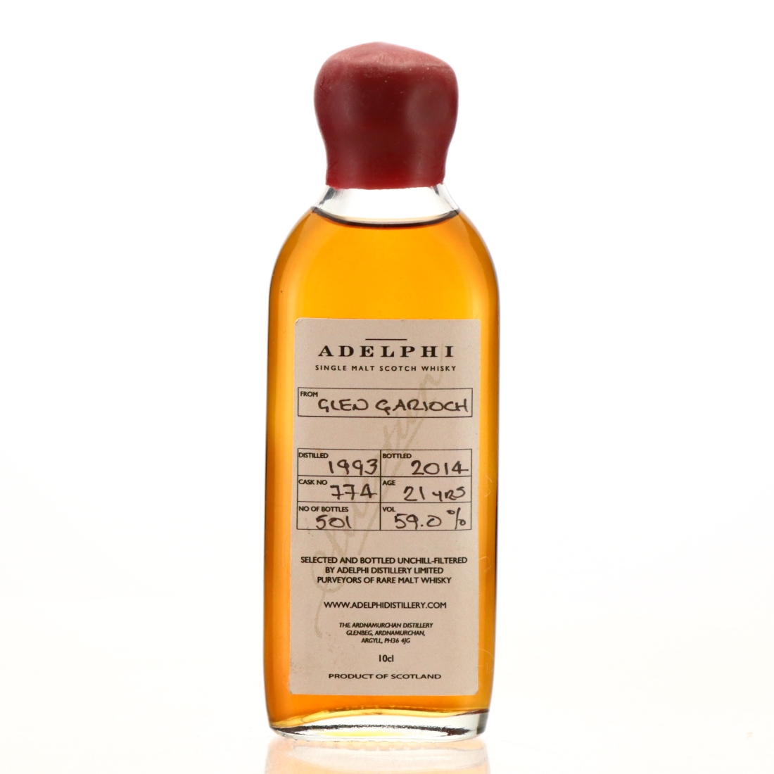 Glen Garioch 1993 Adelphi 21 Year Old 10cl