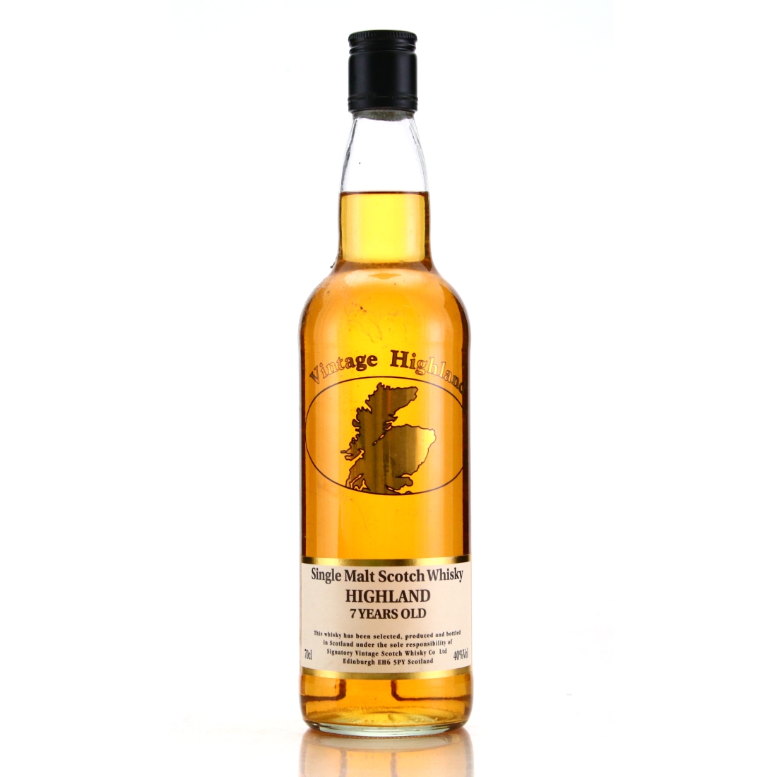 Highland Single Malt 7 Year Old Signatory Vintage 