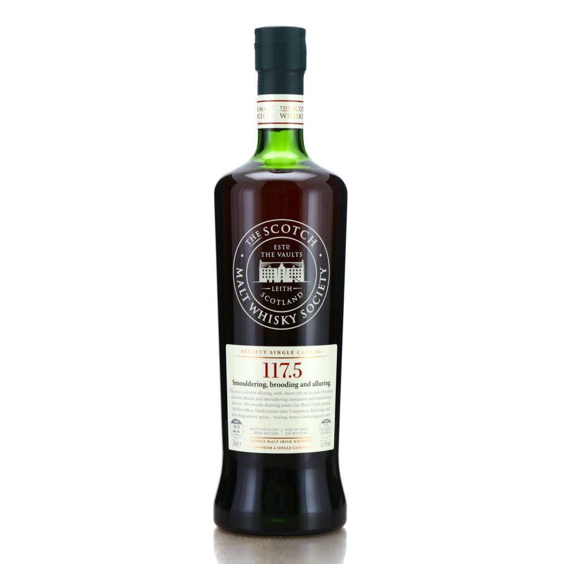 Cooley 1991 SMWS 22 Year Old 117.5 / Unpeated