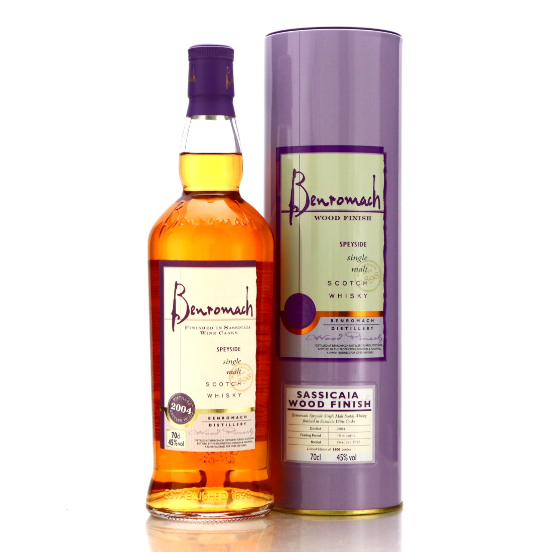 Benromach 2004 Sassicala Wood Finish
