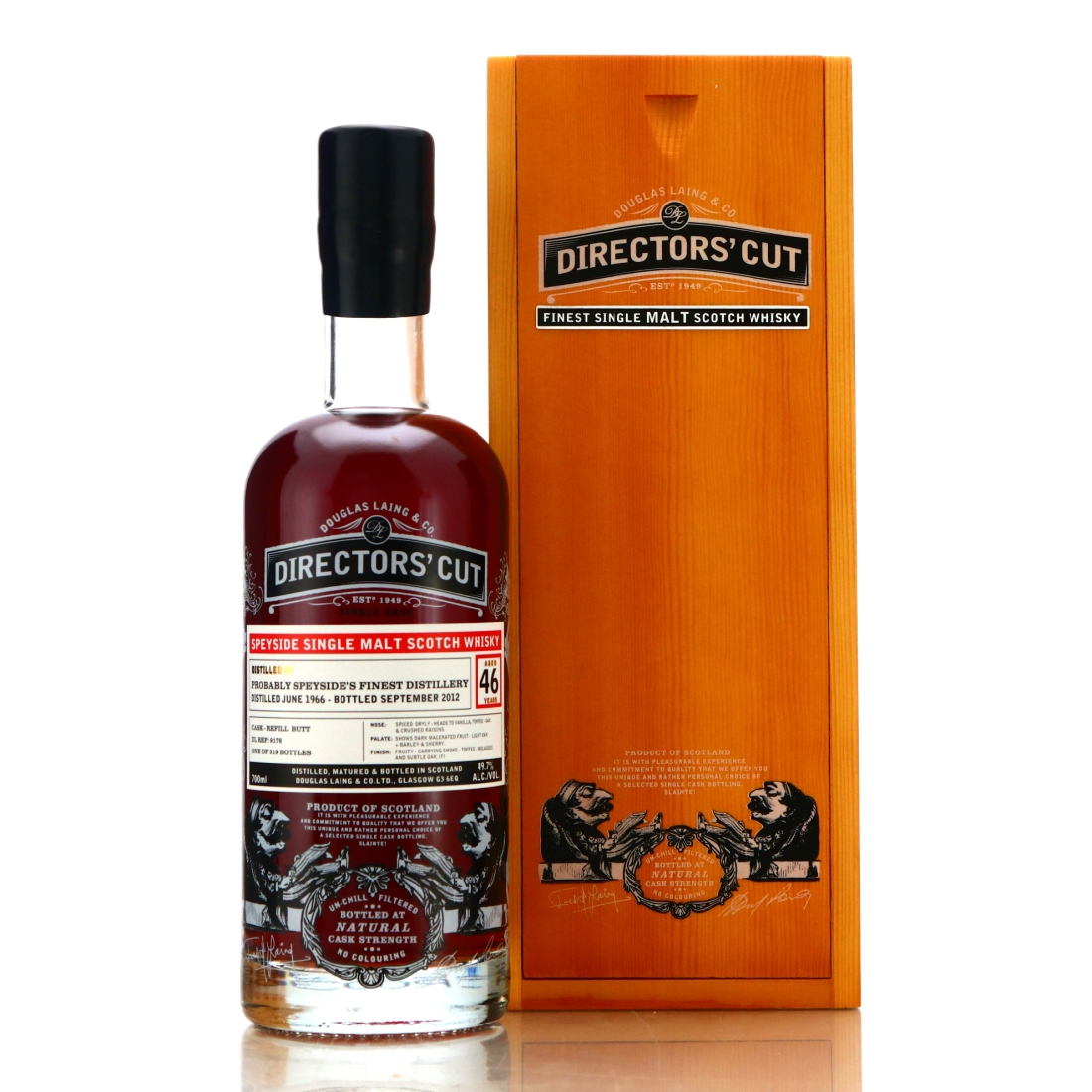 Glenfarclas 'Probably Speyside's Finest' 1966 Douglas Laing 46 Year Old Director's Cut