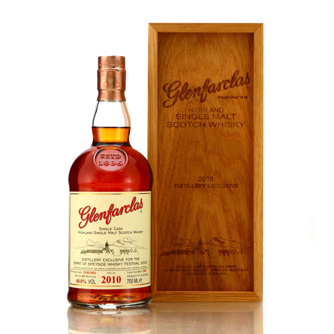 Glenfarclas 2010 Single Cask #1546 / Spirit of Speyside Festival 2022