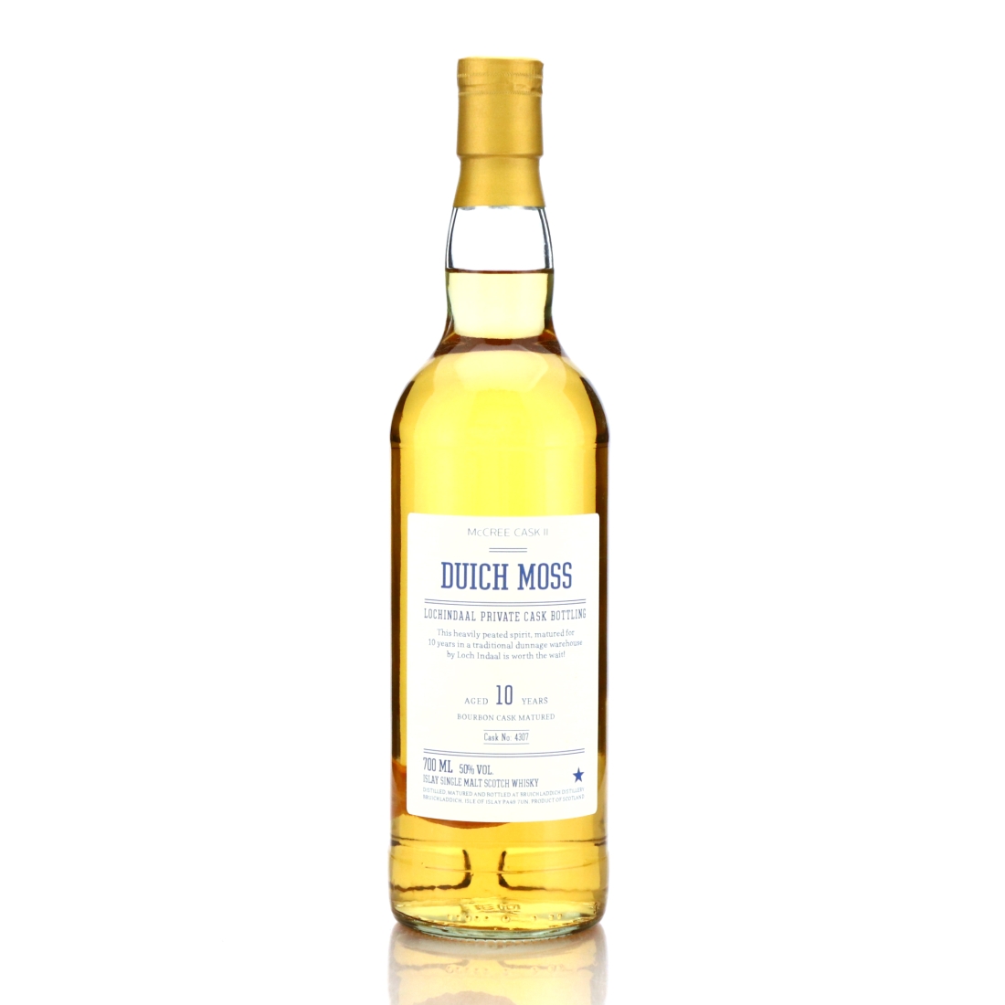 Lochindaal 10 Year Old Private Bourbon Cask #4307 / Duich Moss
