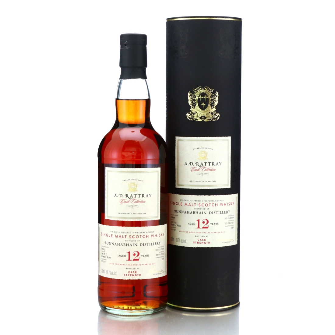 Bunnahabhain 2009 A.D. Rattray 12 Year Old