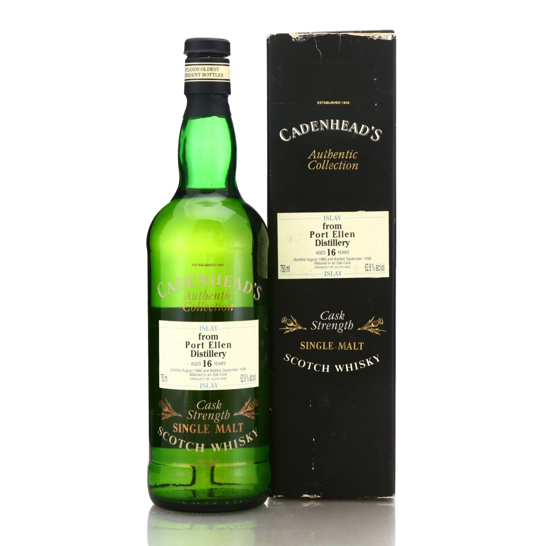Port Ellen 1980 Cadenhead's 16 Year Old 75cl / US Import