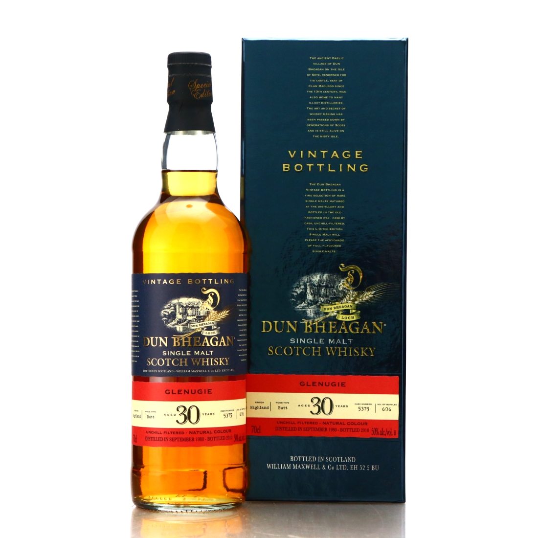 Glenugie 1980 Dun Bheagan 30 Year Old