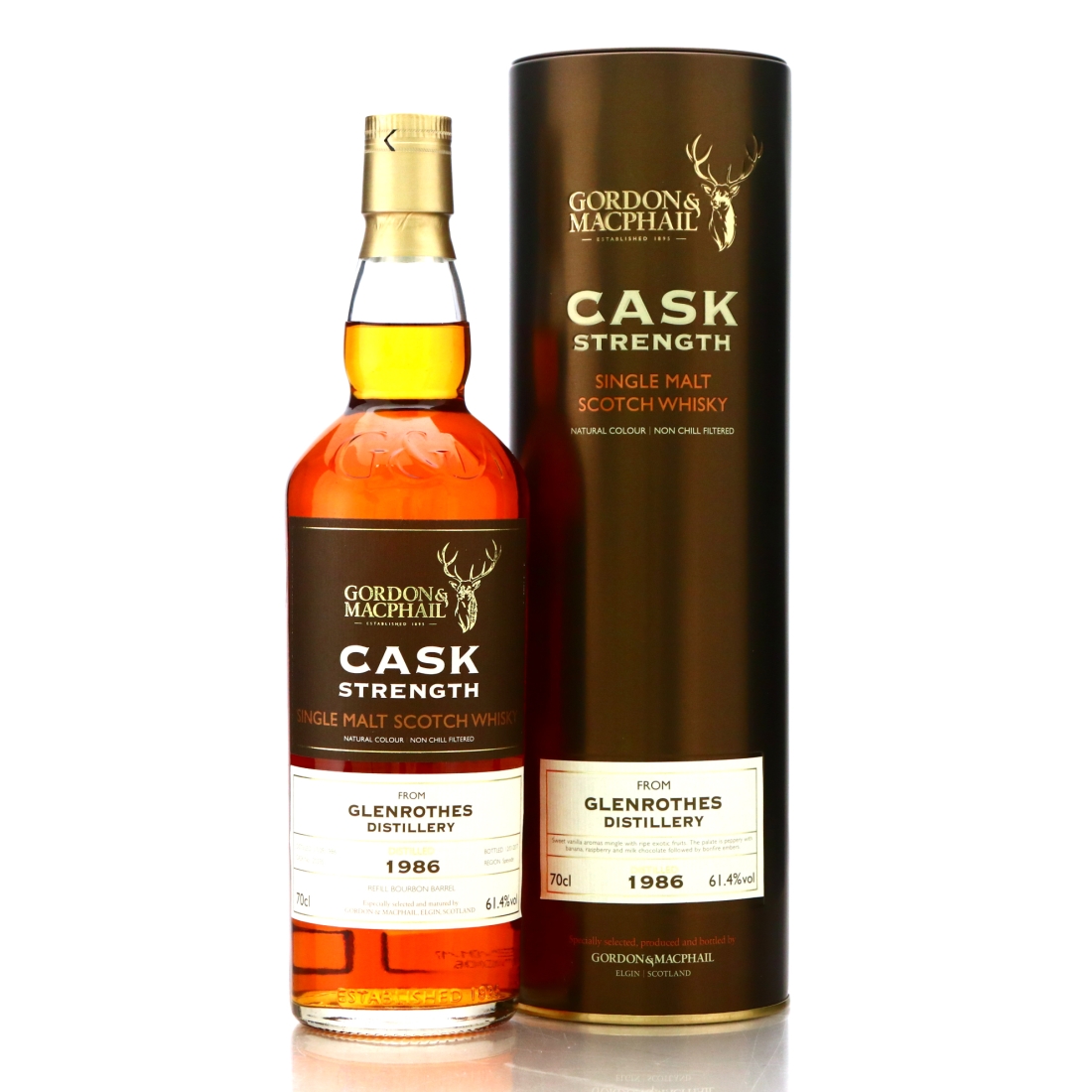 Glenrothes 1986 Gordon and MacPhail Cask Strength / TWE
