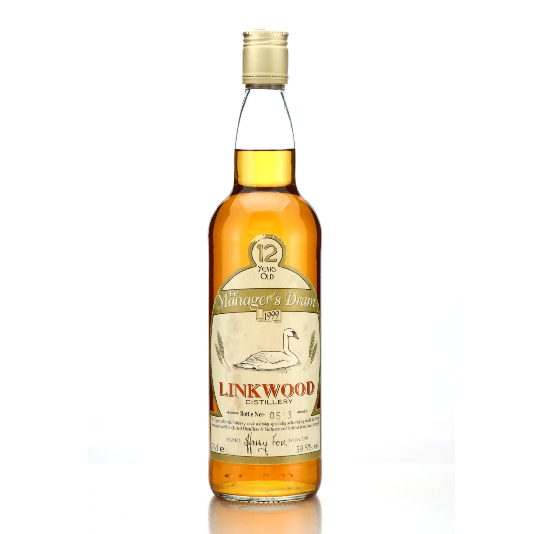 LInkwood 1999 Manager's Dram 12 Year Old