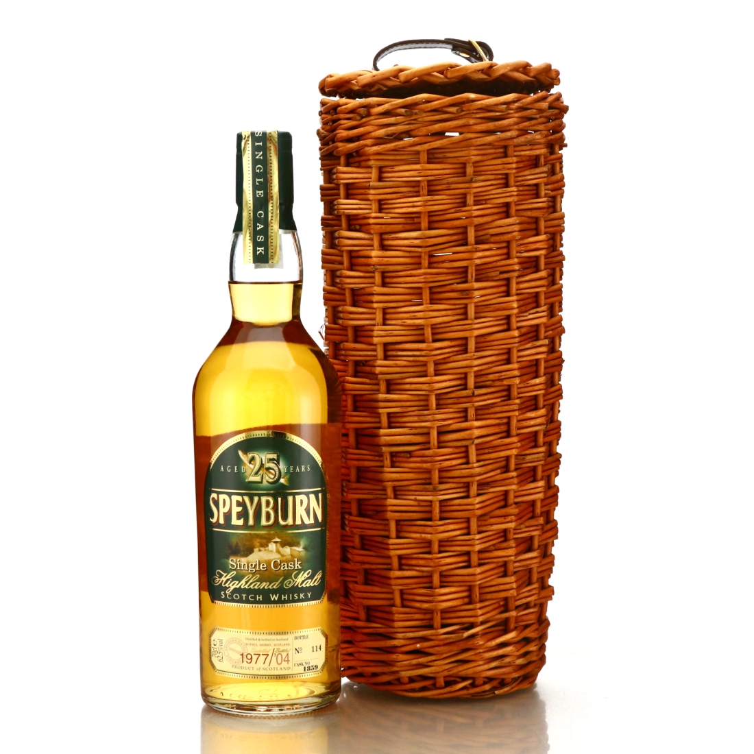 Speyburn 1977 Single Cask 25 Year Old