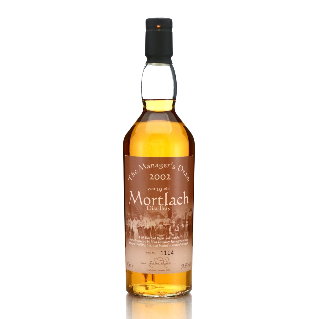 Mortlach 19 Year Old Managers Dram 2002