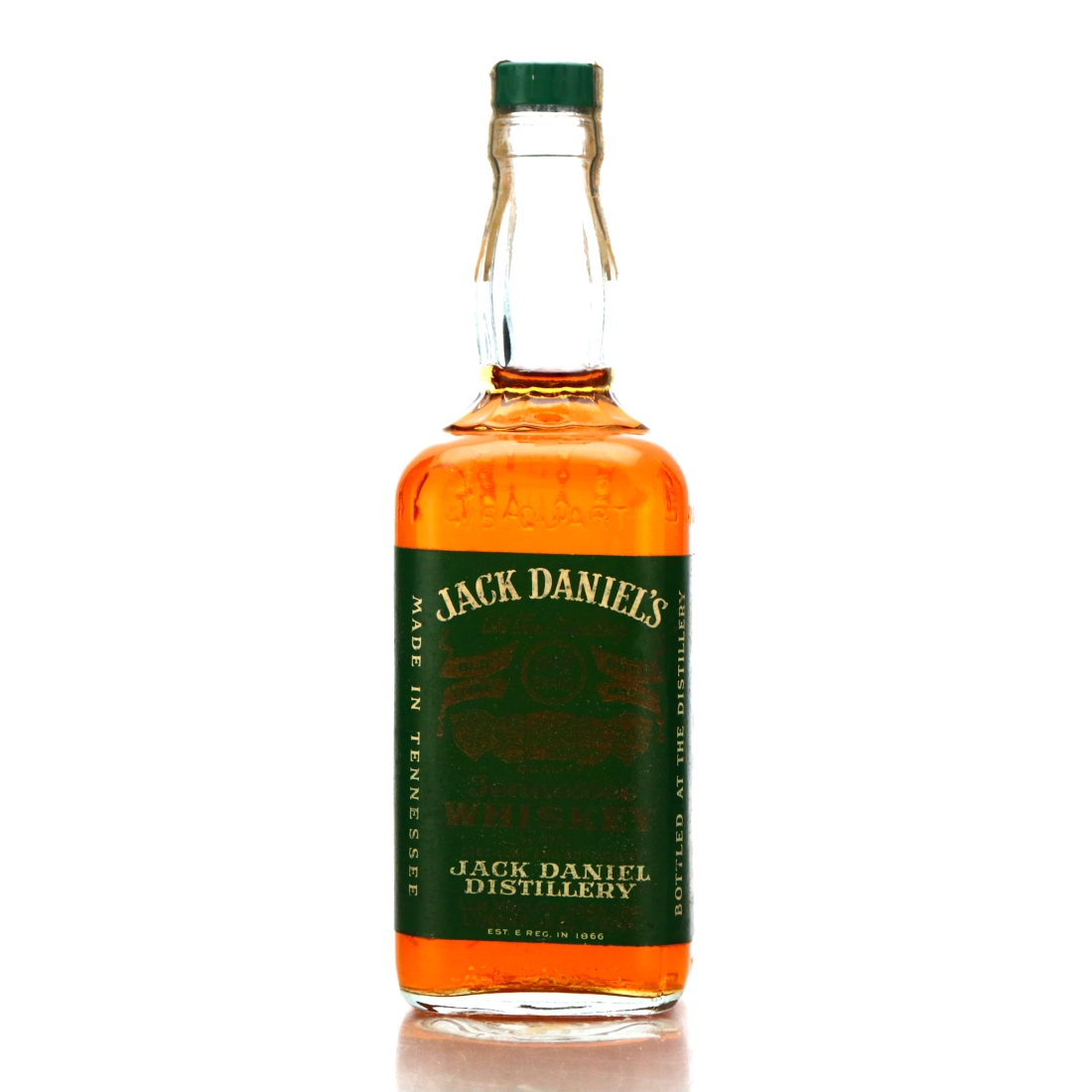 Jack Daniel's Old No.7 Green Label 90 Proof 1976
