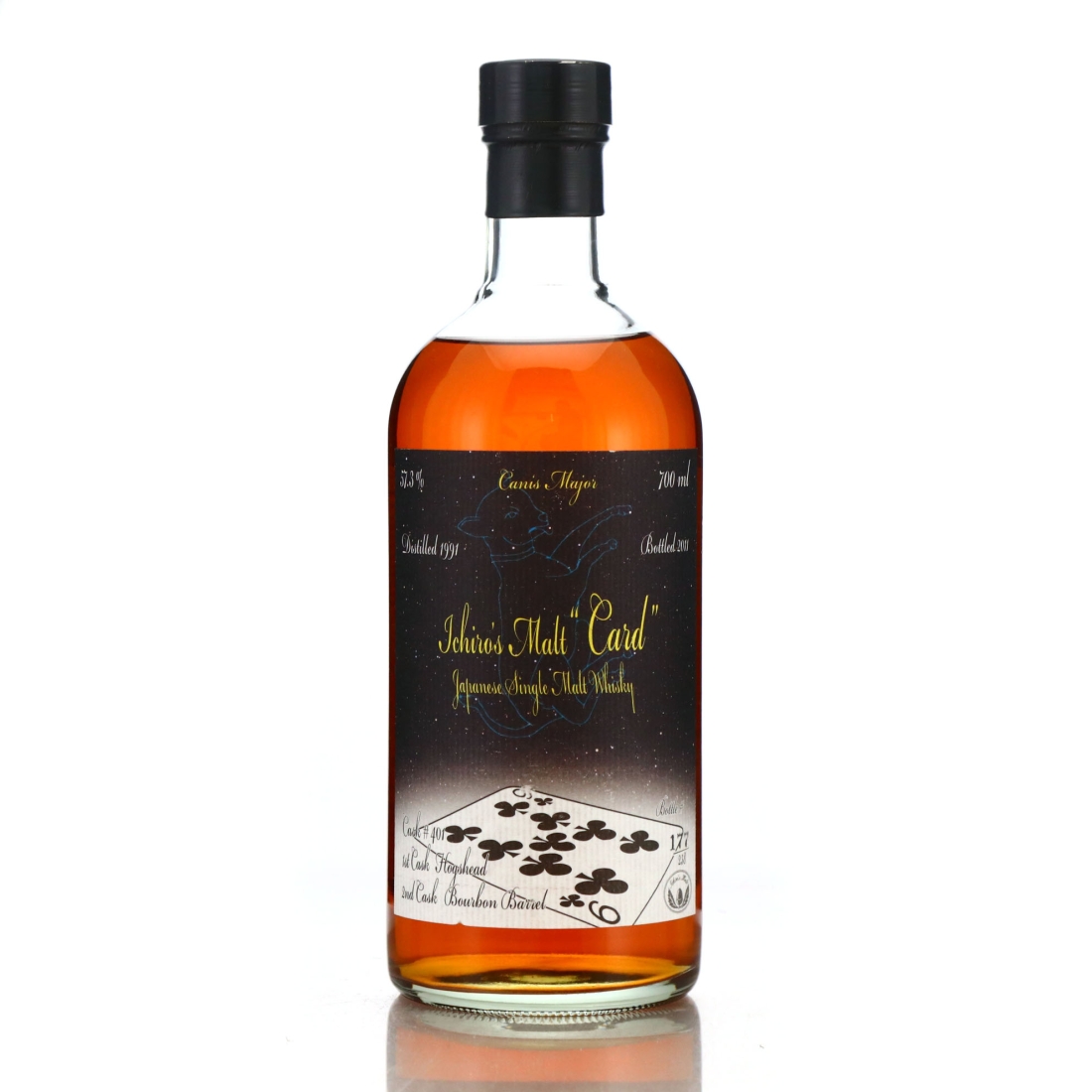 Image for Hanyu 1991 Ichiro's Malt 'Card' #401 / Nine of Clubs