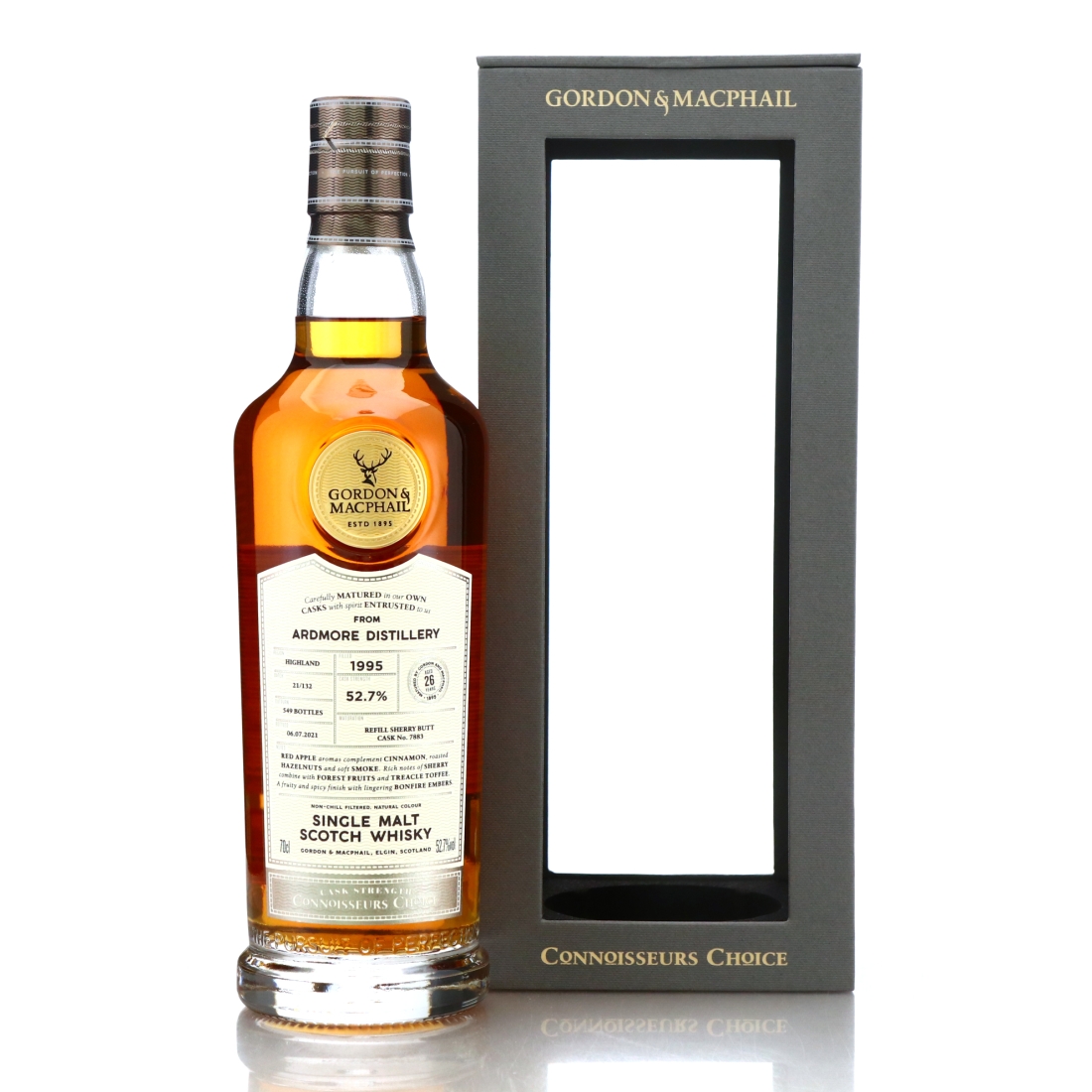 Ardmore 1995 Gordon and Macphail 26 Year Old Batch #21/132
