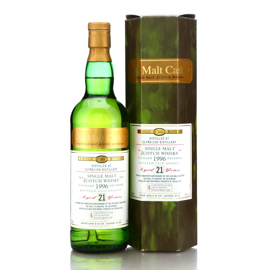 Clynelish 1996 Hunter Laing 21 Year Old / Old Malt Cask 20th Anniversary