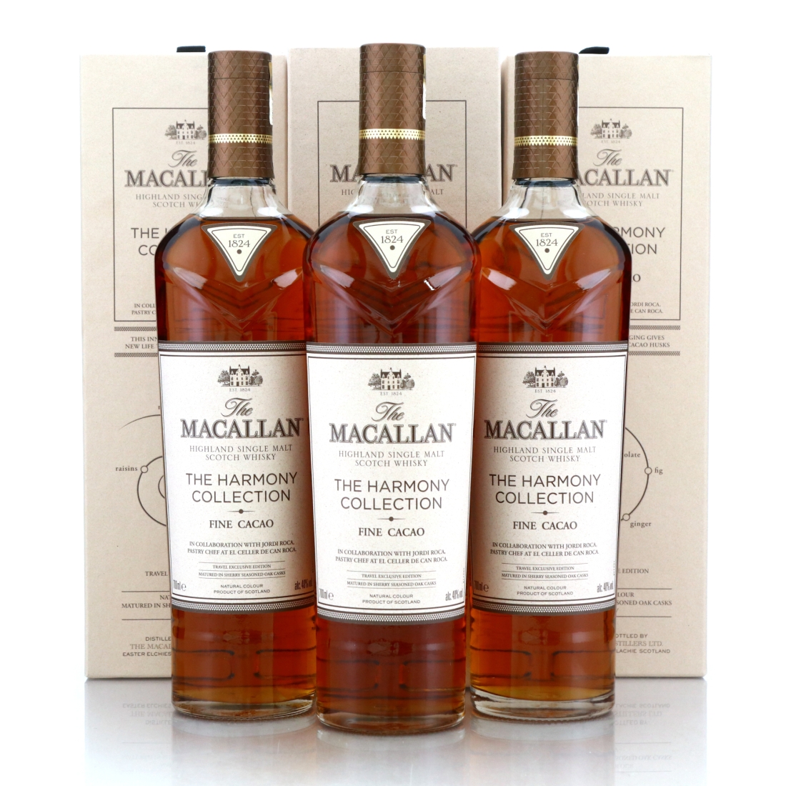 Macallan The Harmony Collection / Fine Cacao 3x70cl