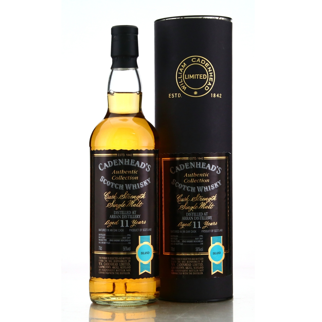 Arran 1996 Cadenhead's 11 Year Old