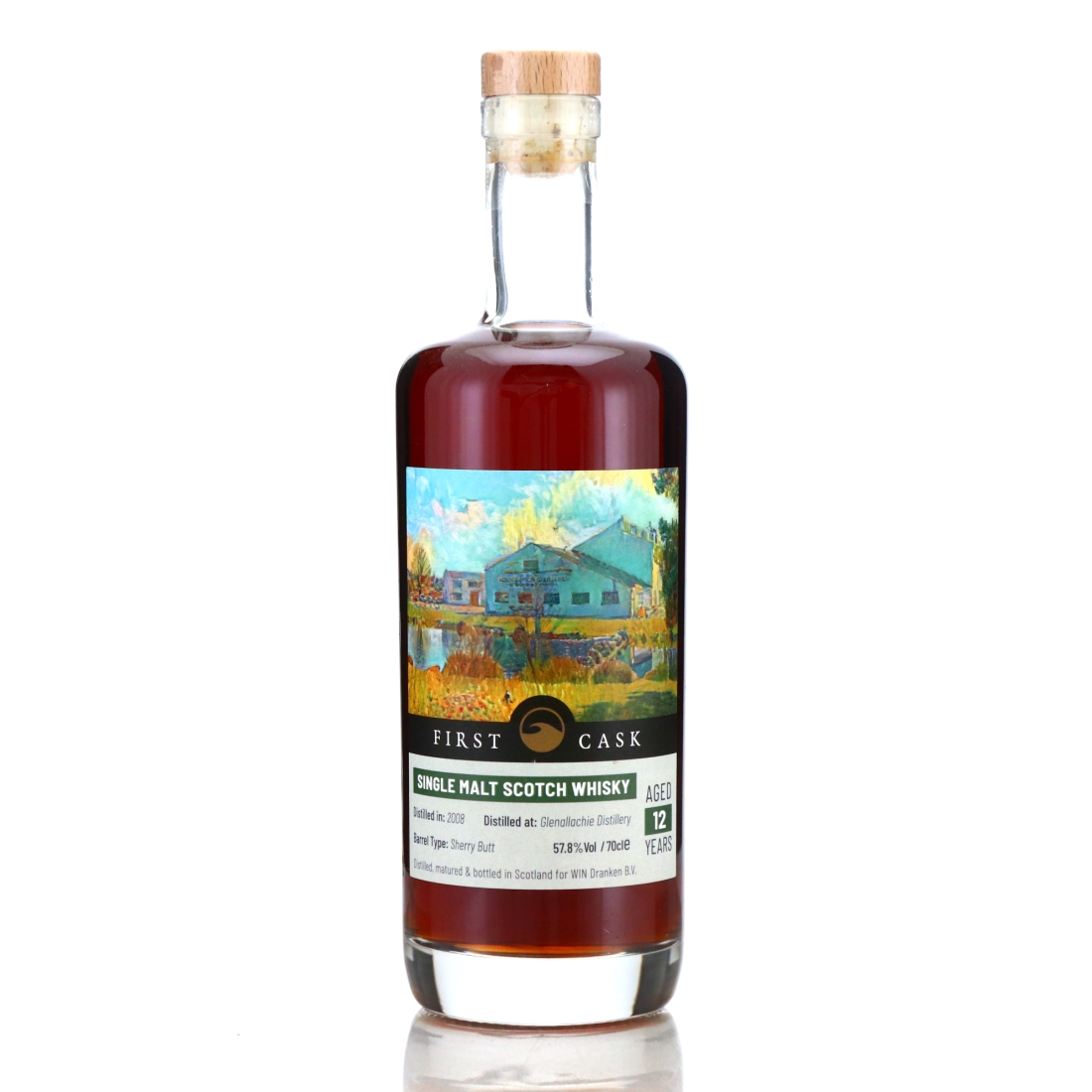 Glenallachie 2008 First Cask 12 Year Old