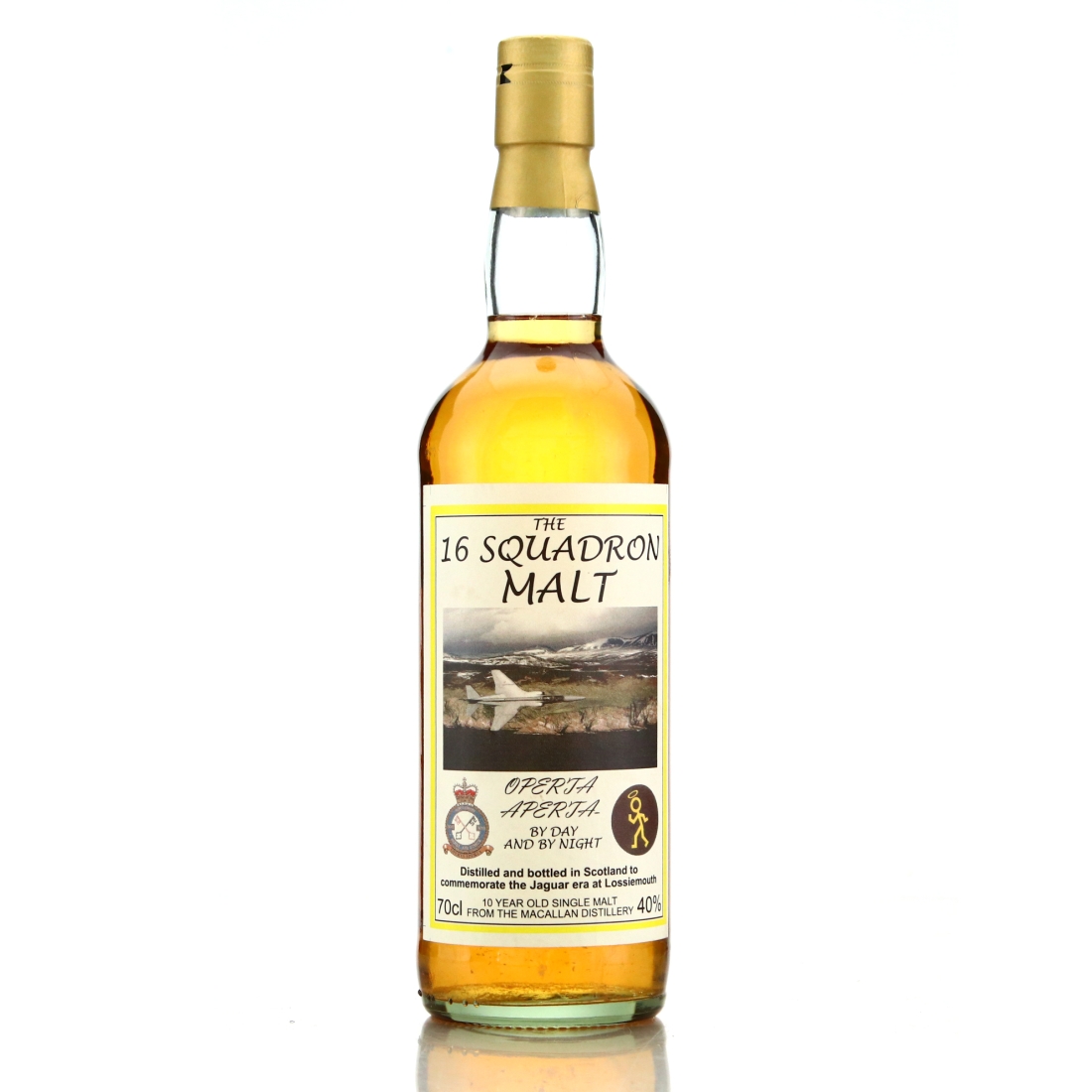 Macallan 10 Year Old Squadron Malts / Jaguar era at Lossiemouth