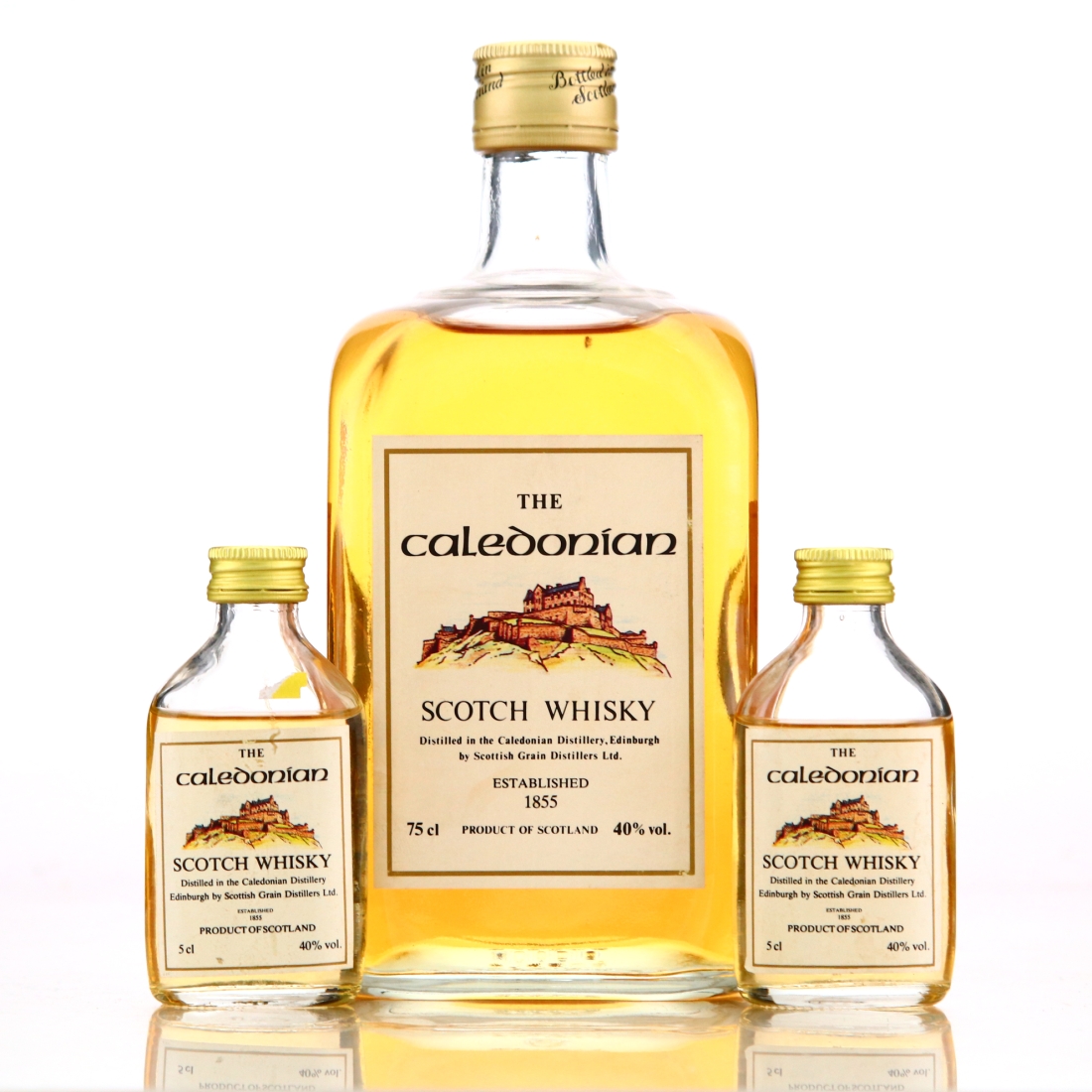Caledonian Single Grain 1980s / includes 2 x Miniature