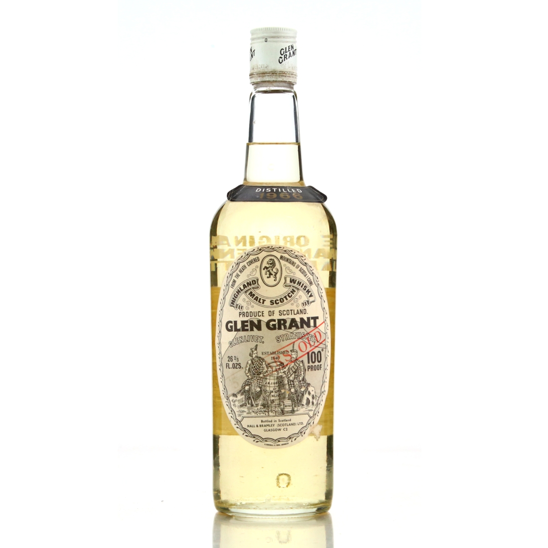 Glen Grant 1966 Hall & Bramley 5 Year Old