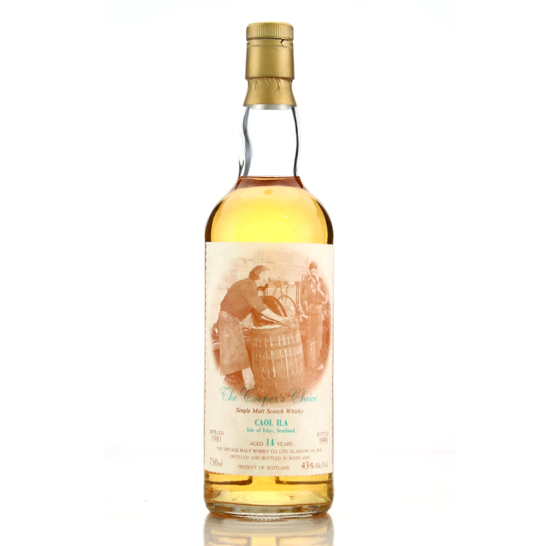 Caol Ila 1981 Cooper's Choice 14 Year Old 75cl / US Import