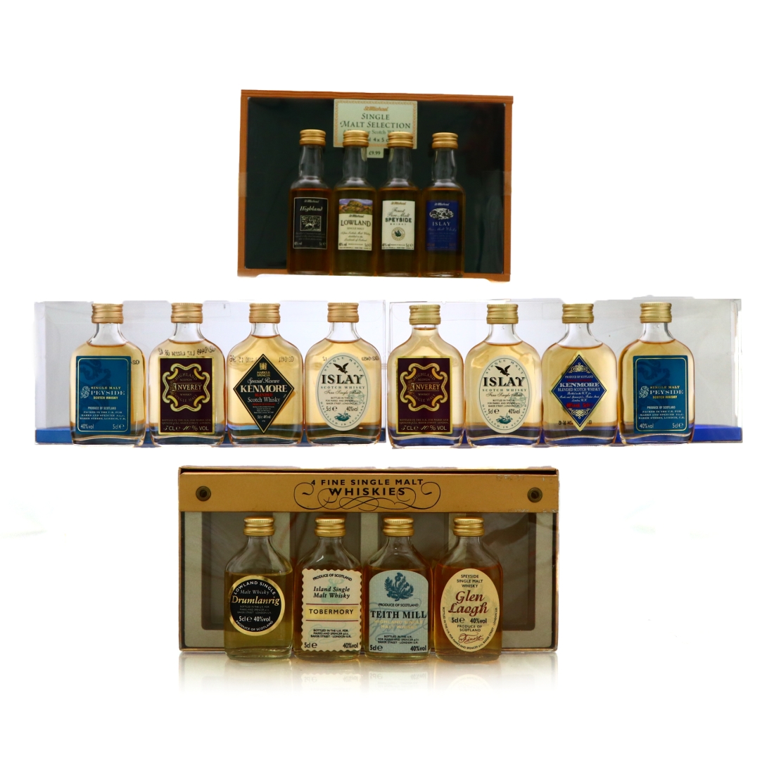 Marks and Spencer Whisky Miniature x 16