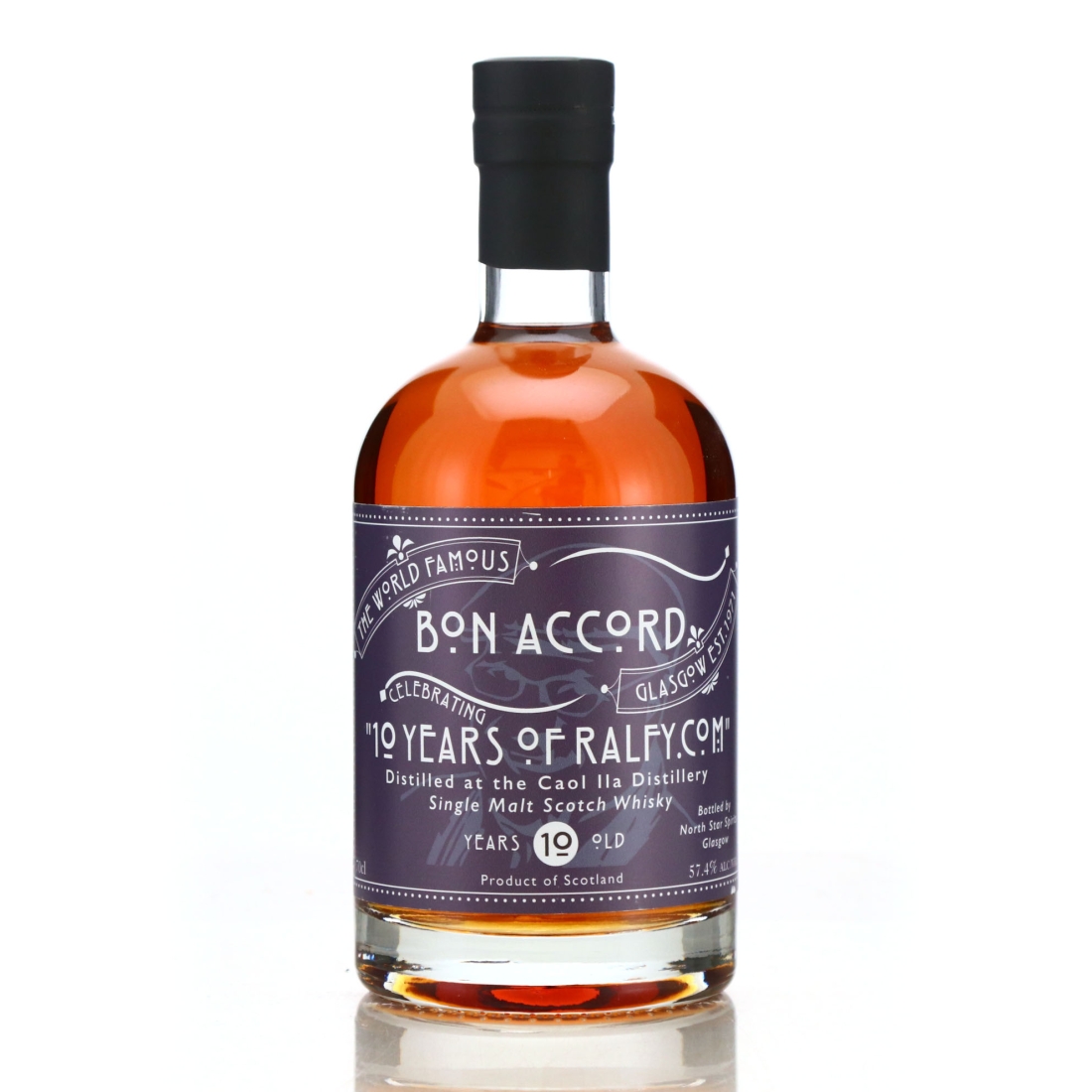 Caol Ila 10 Year Old North Star Spirits Bon Accord / 10 Years of Ralfy