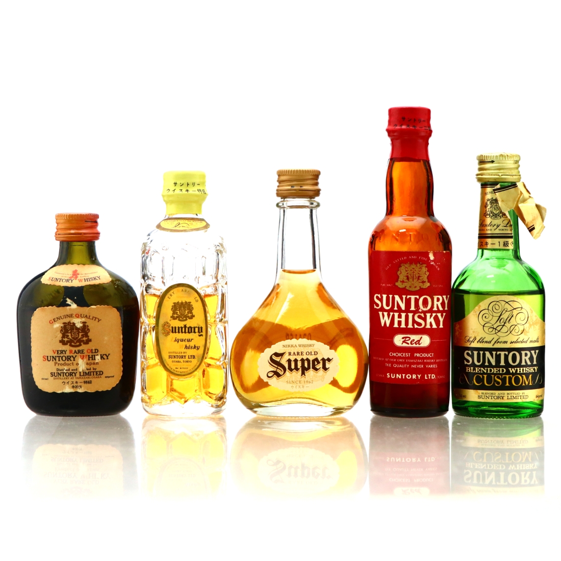 Japanese Whisky Miniature x 5