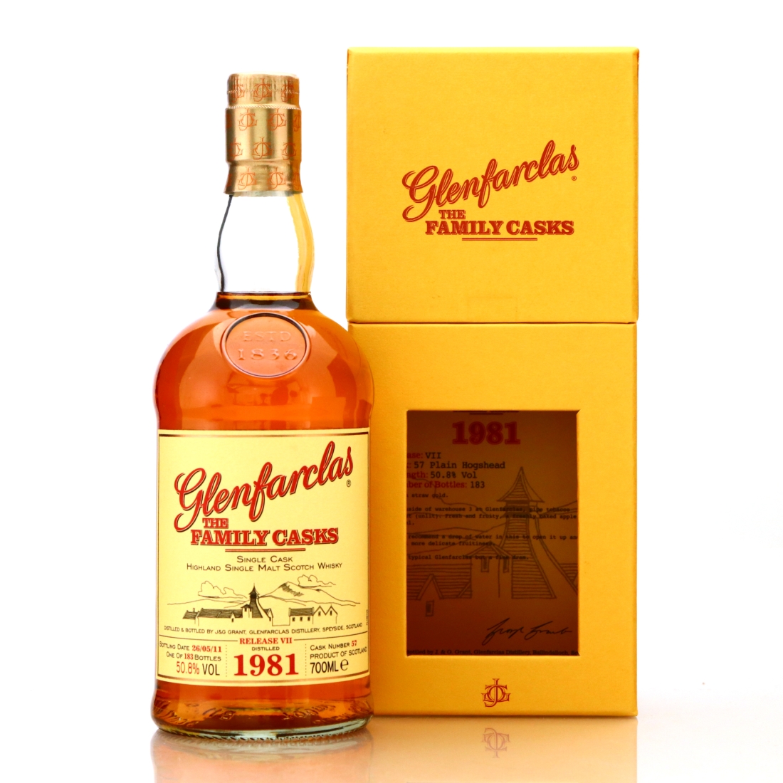 Glenfarclas 1981 Family Cask #57 / Release VII