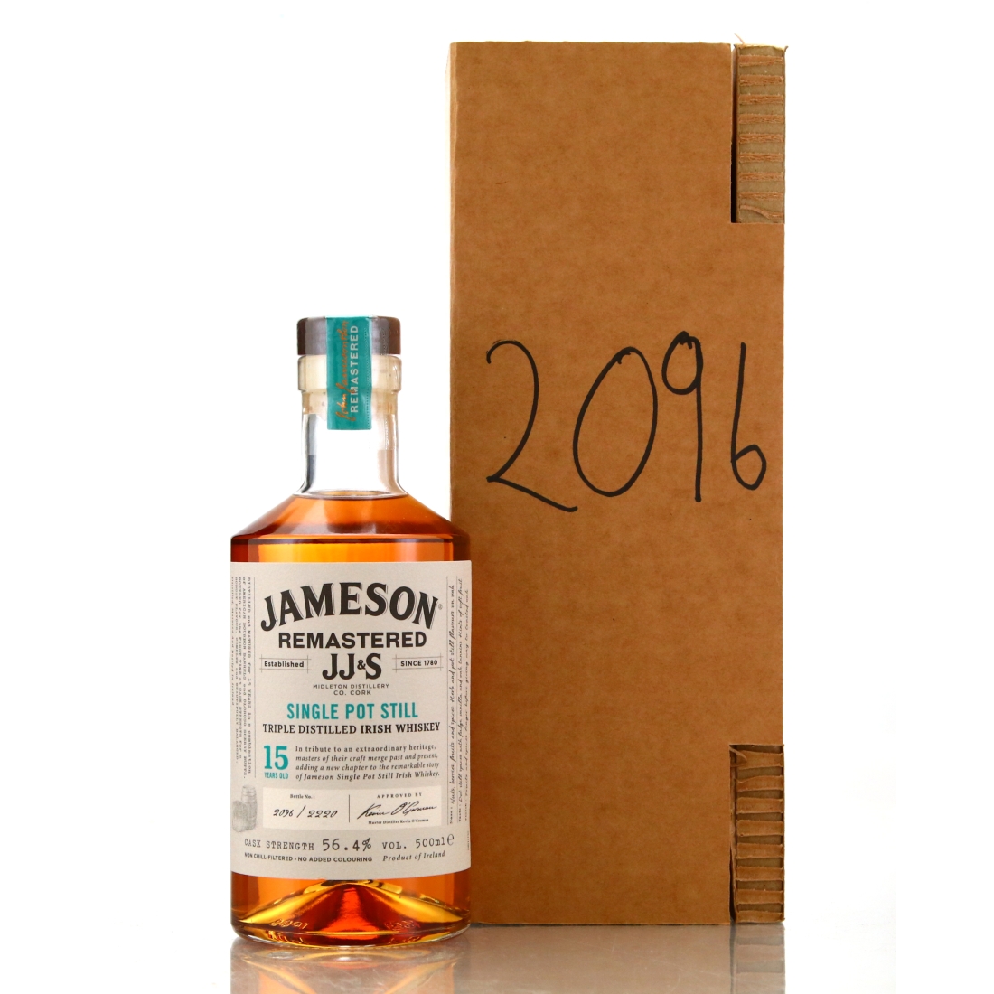 Jameson 15 Year Old Remastered Single Pot Still 50cl