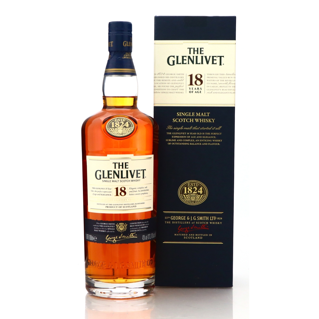 Glenlivet 18 Year Old 1 Litre pre-2014