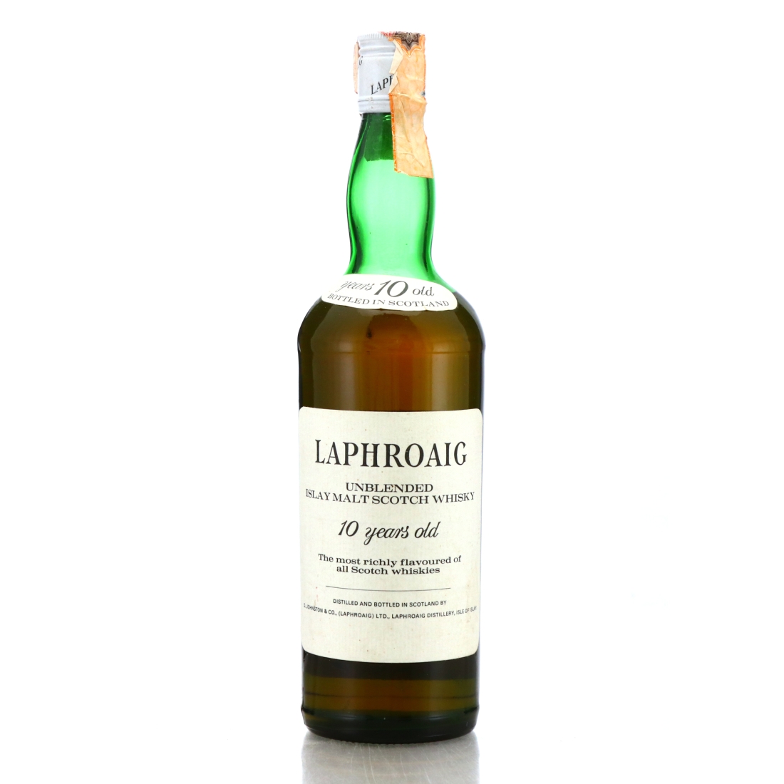 Laphroaig 10 Year Old early 1980s / Rossi Import