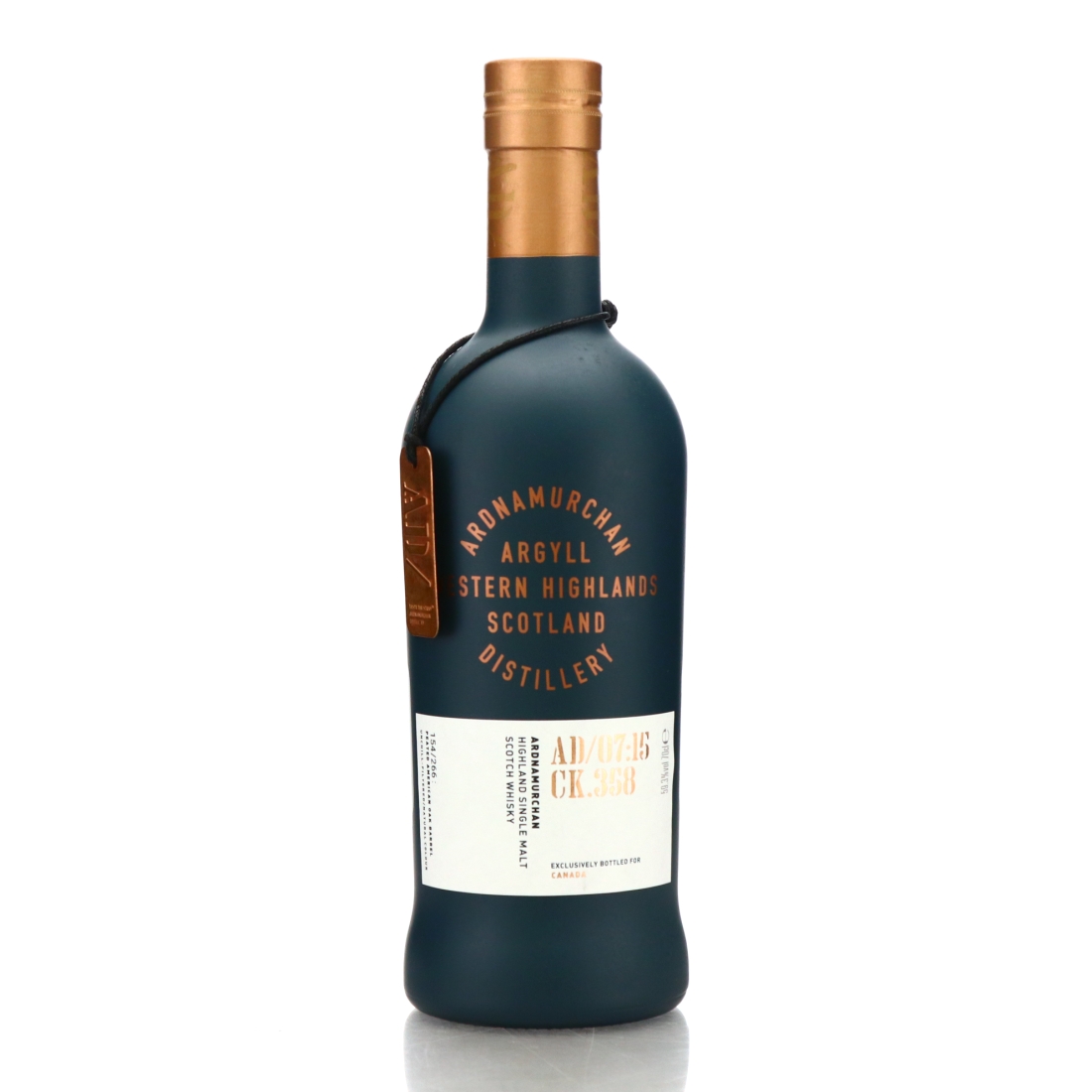 Ardnamurchan 2015 Peated Single Bourbon Cask #358 / Canada