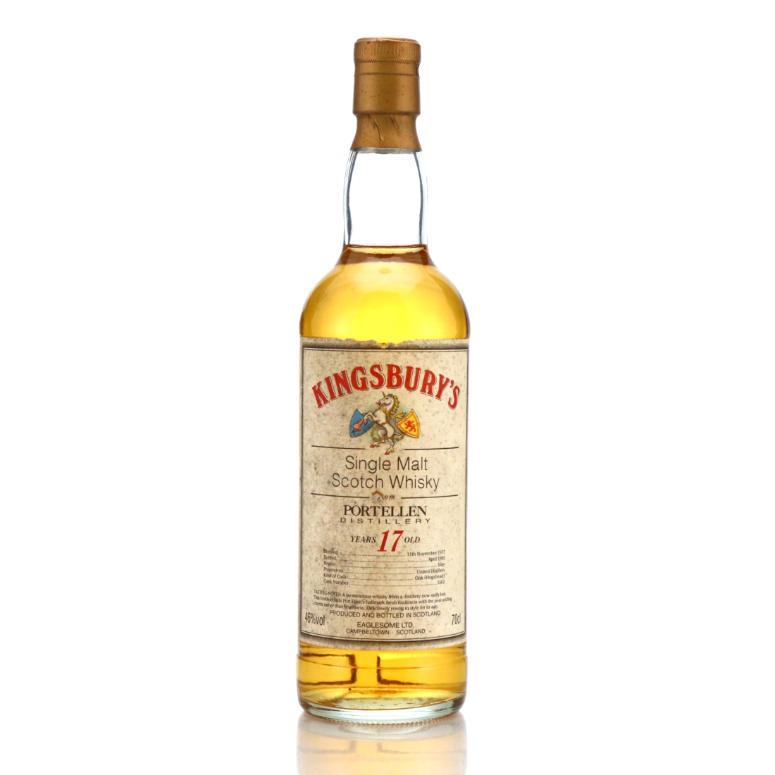 Port Ellen 1977 Kingsbury 17 Year Old