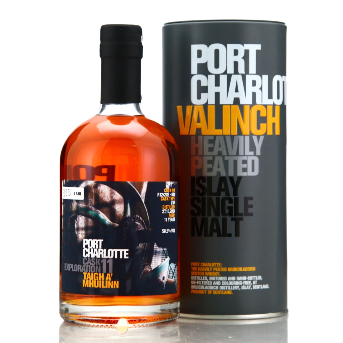 Port Charlotte 2004 Cask Exploration Valinch 11 Year Old No.11
