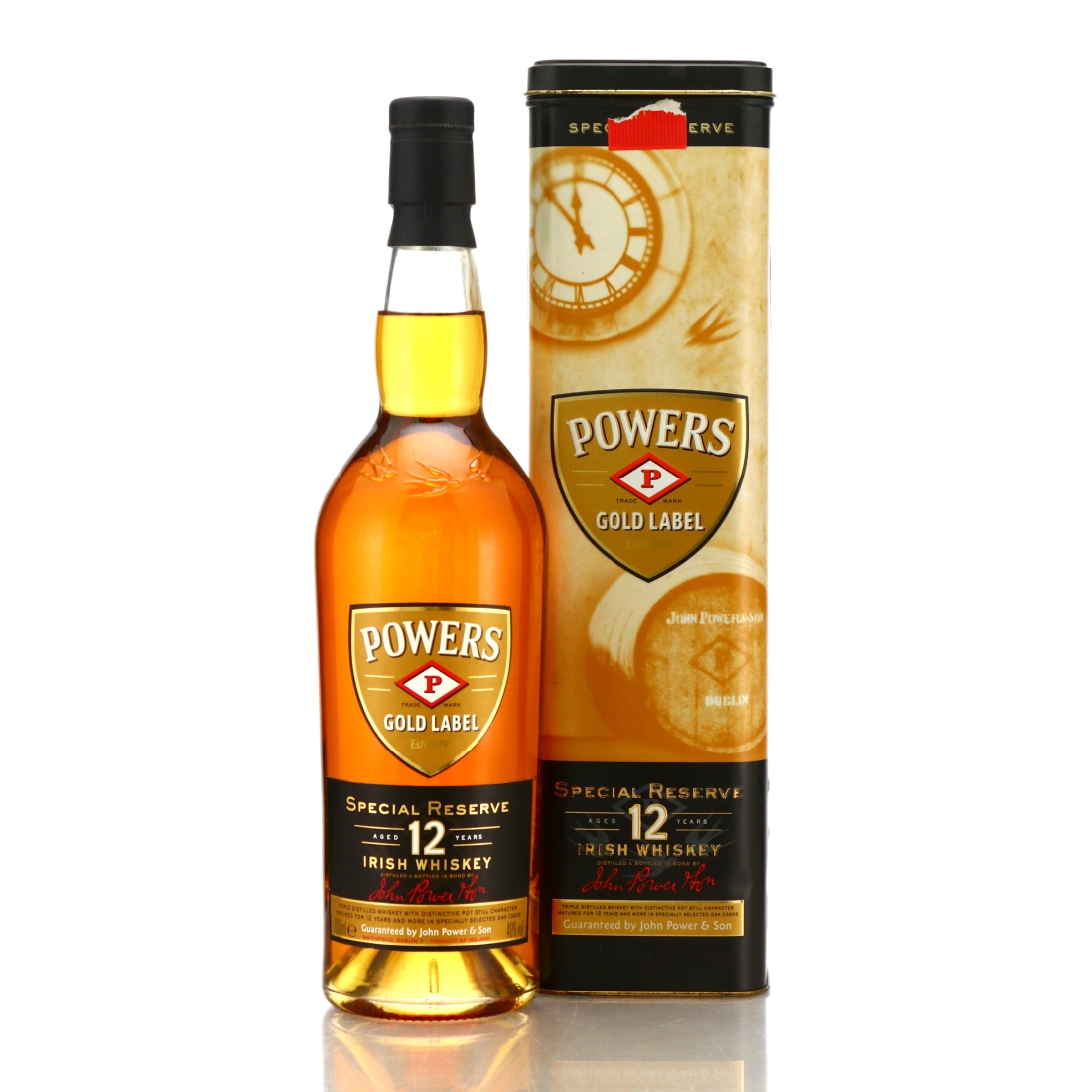 Powers 12 Year Old Gold label