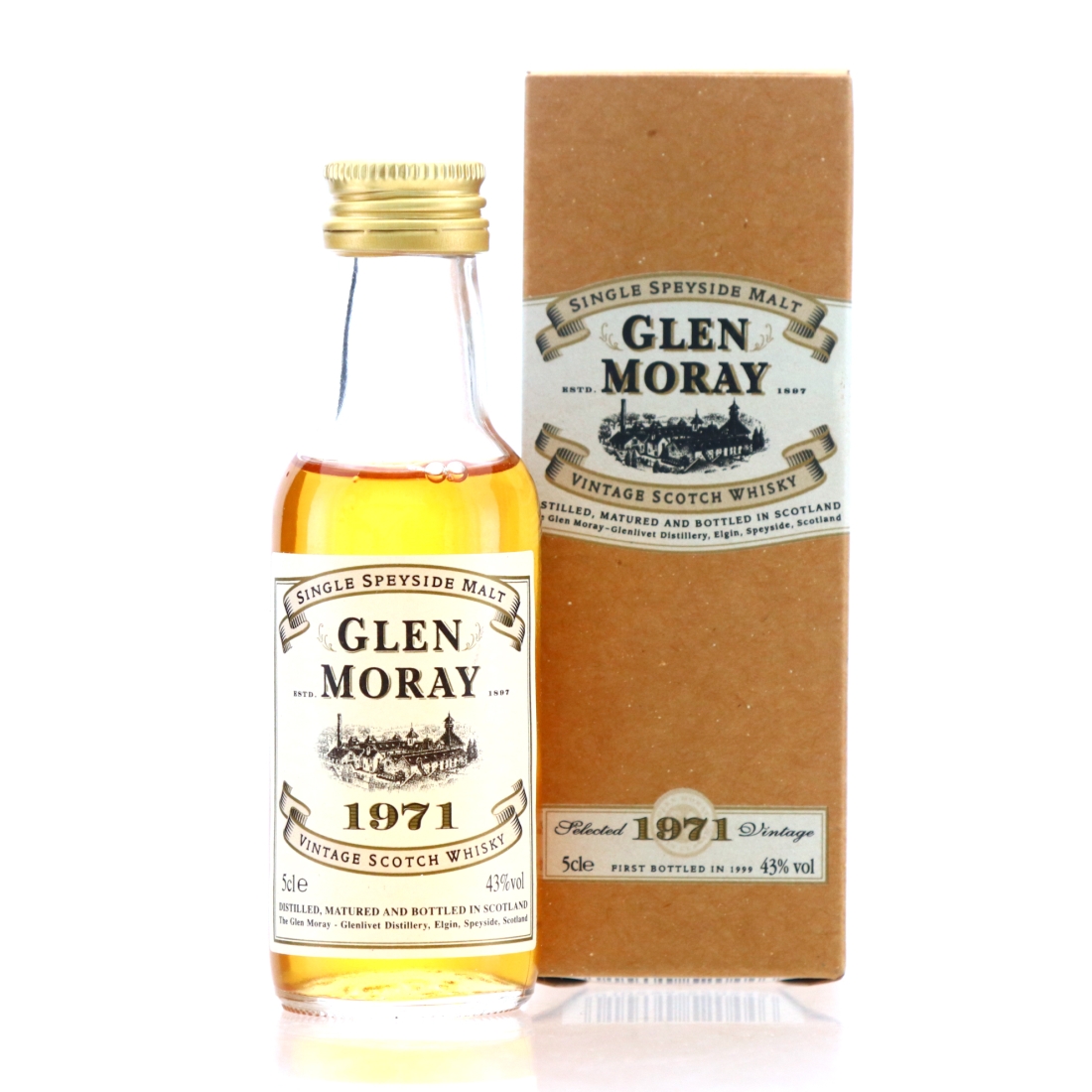 Glen Moray 1971 Miniature